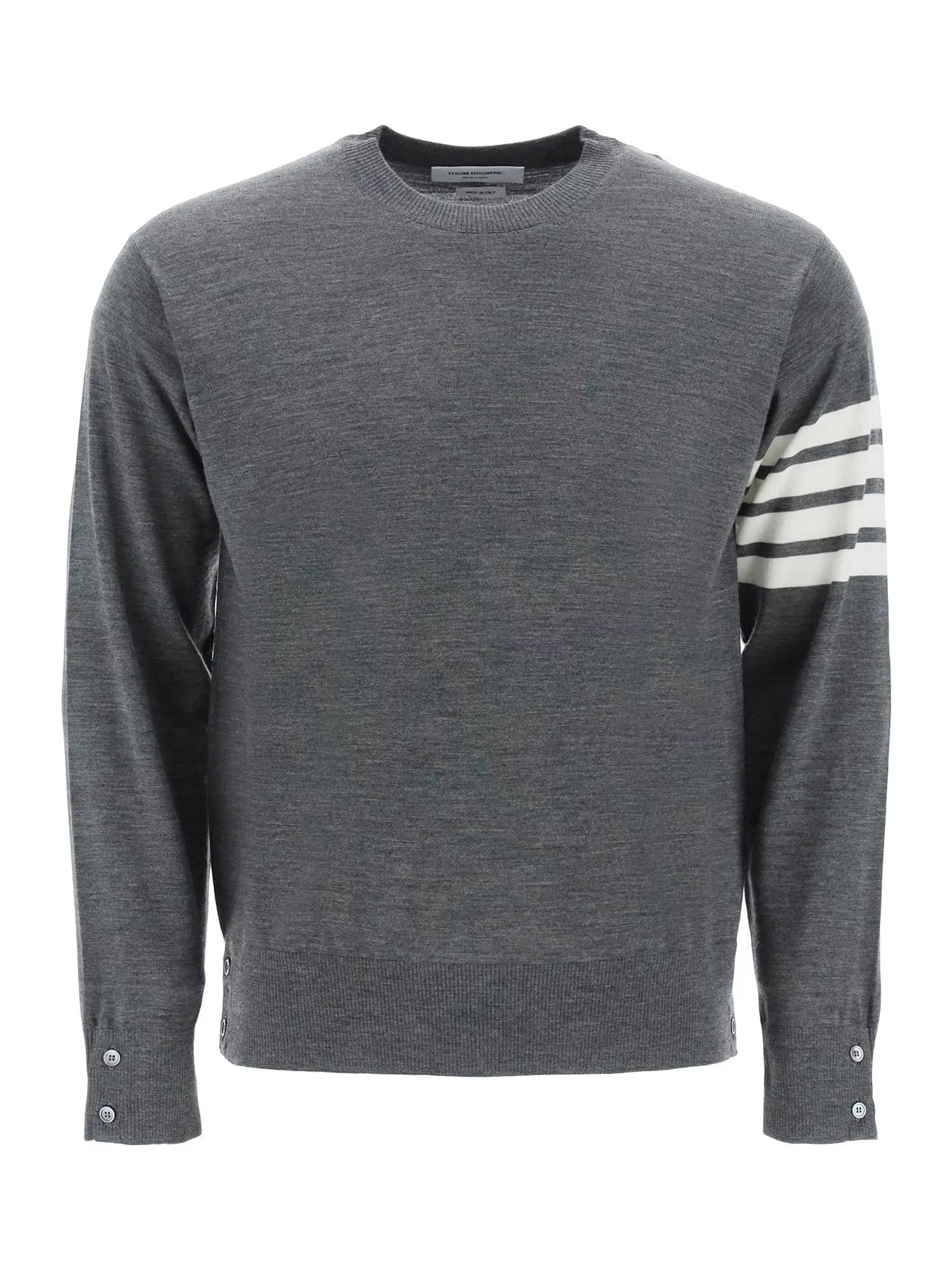 4-Bar Stripe Knit Sweater