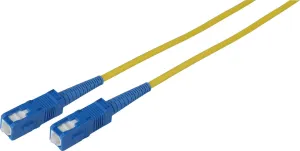 5-Meter 9u/125u Fiber Optic Patch Cable Singlemode Simplex SC to SC - Yellow