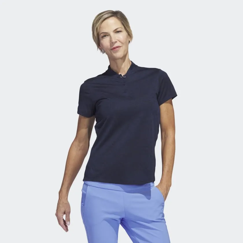 Adidas Women's Jacquard Golf Polo