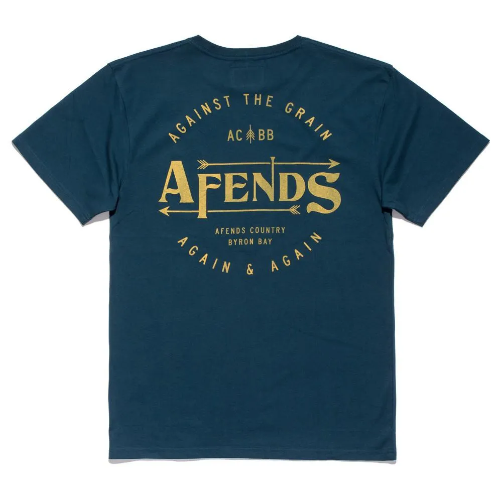 Afends Mens Against - Standard Fit Tee