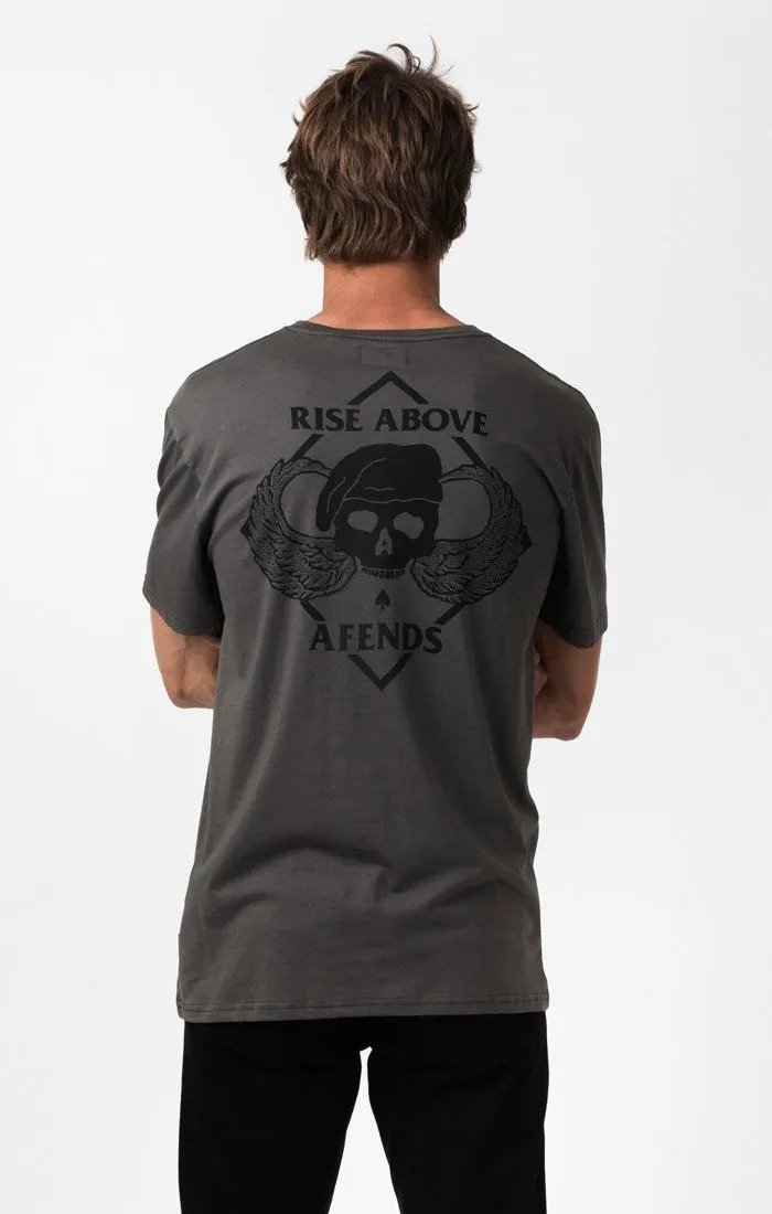 Afends Mens Rise Above - Standard Fit Tee