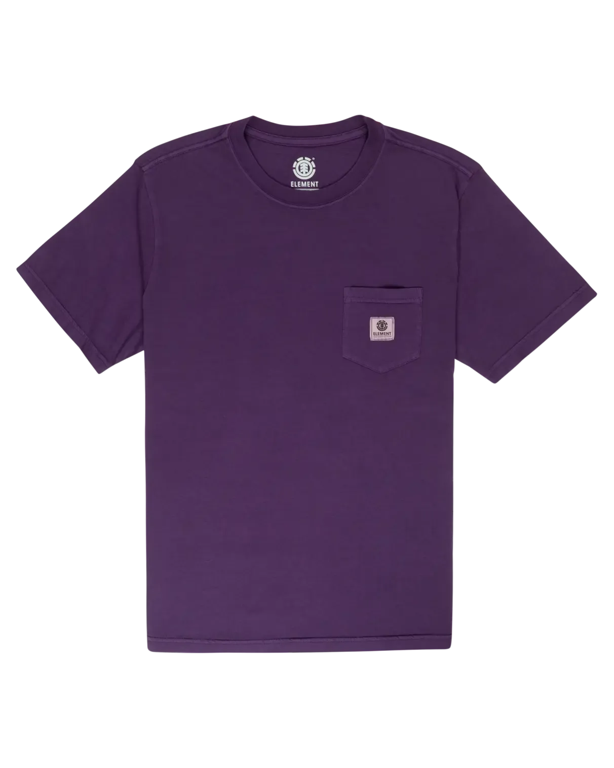 Basic Pocket T-Shirt in Grape