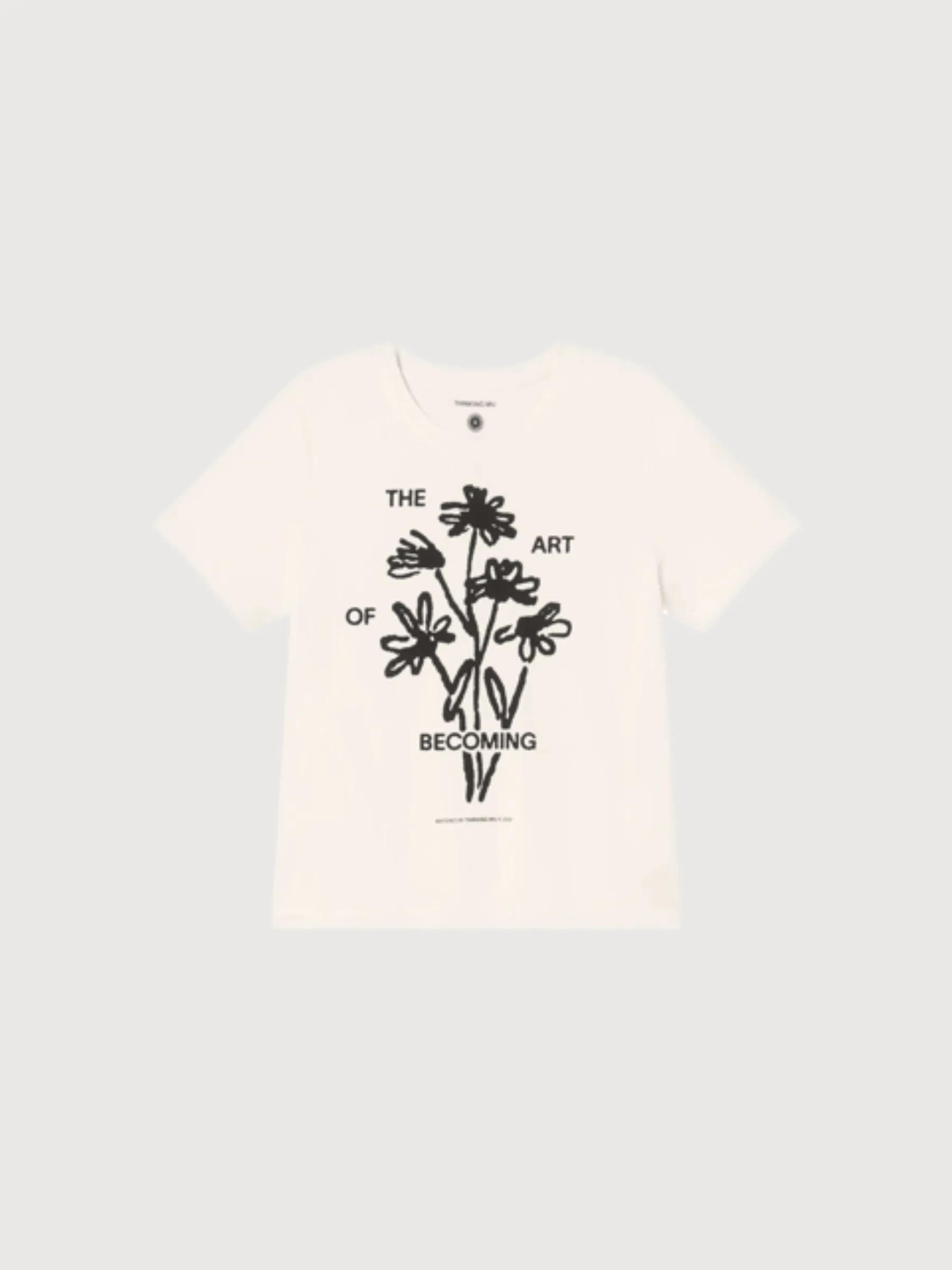 Becoming Ida T-shirt White | Thinking Mu