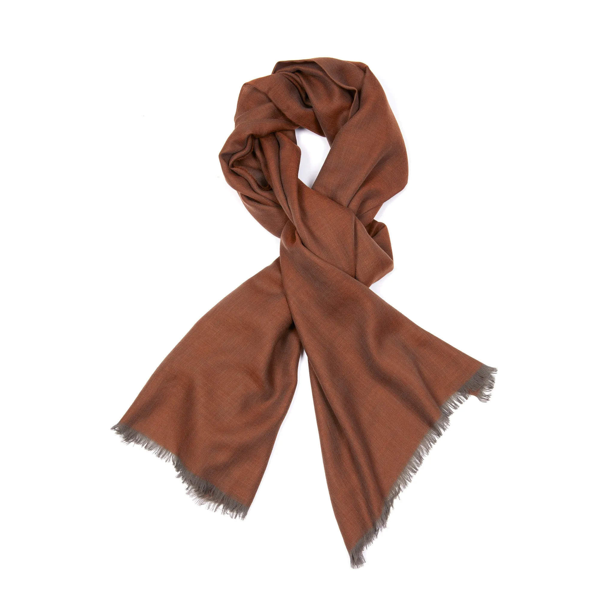 Begg & Co Wispy Cashmere Scarf in Tigers Eye