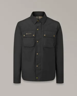 BELSTAFF MANSION MOTORCYCLE RIDING SHIRT - OLIBLACKVE