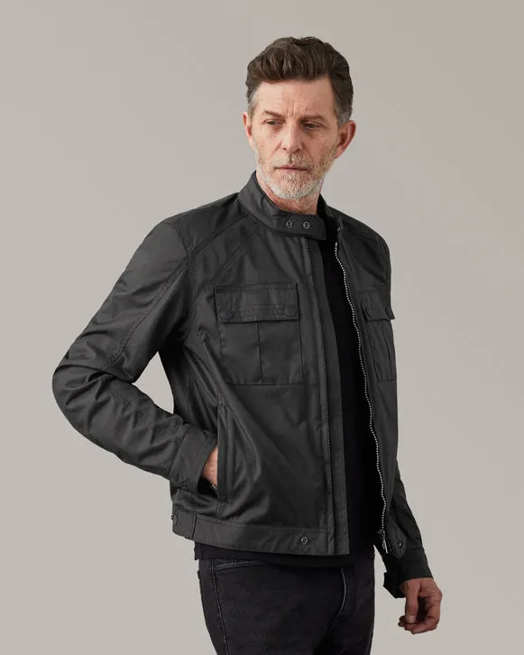 BELSTAFF TEMPLE MOTORCYCLE JACKET - BLACK