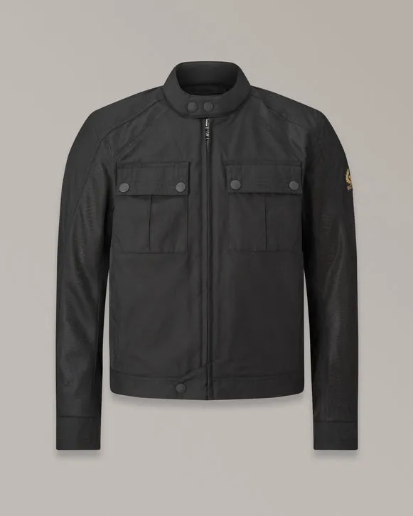 BELSTAFF TEMPLE MOTORCYCLE JACKET - BLACK