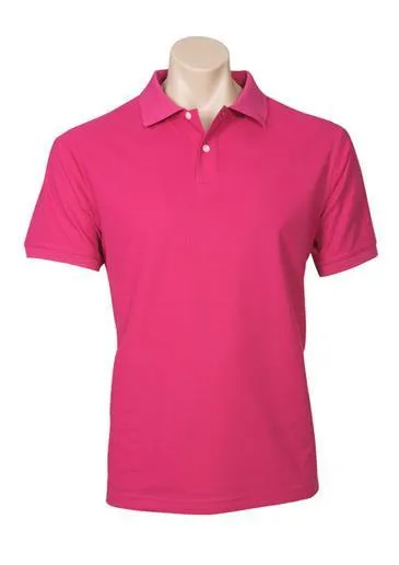 Biz Collection Mens Neon S/S Polo (P2100)