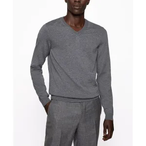 Boss Men's V-Neck Slim-Fit Sweater