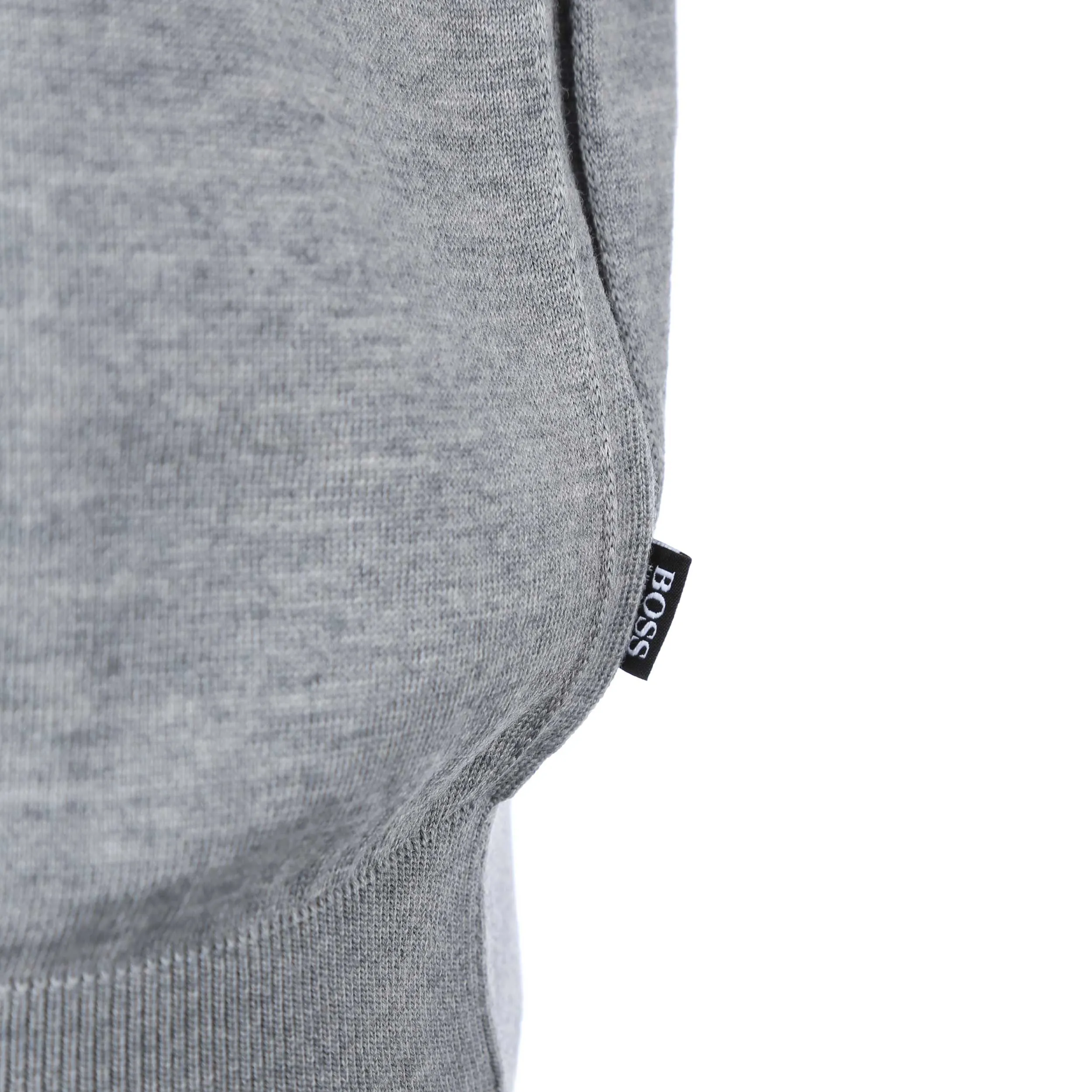 BOSS Musso P Knitwear in Light Grey