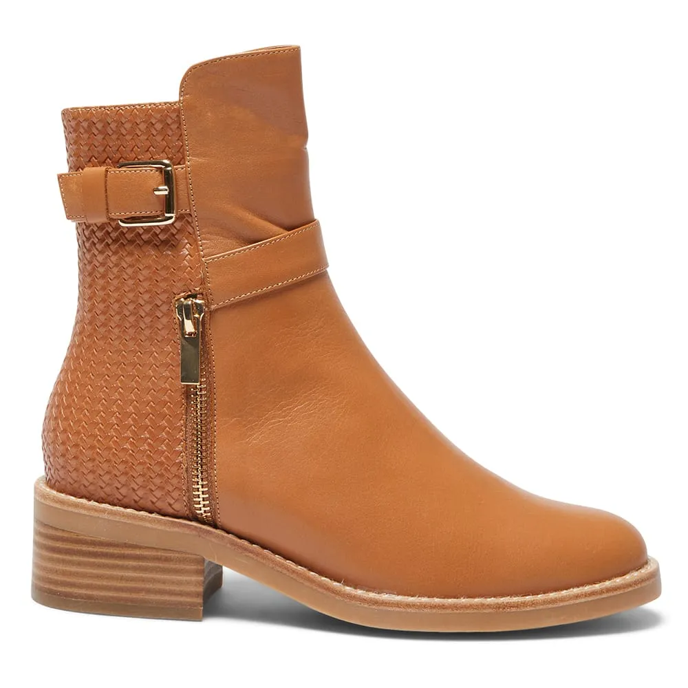 Cape Boot in Tan Leather