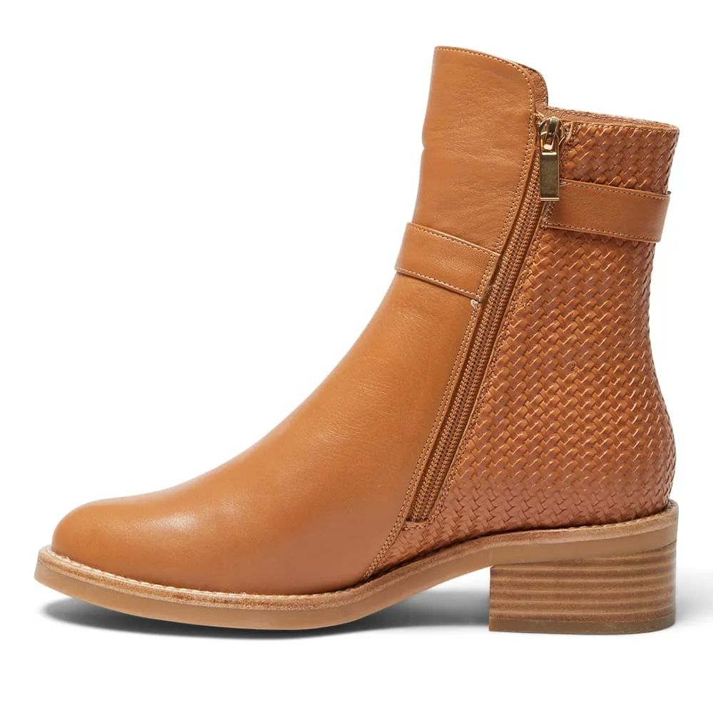 Cape Boot in Tan Leather