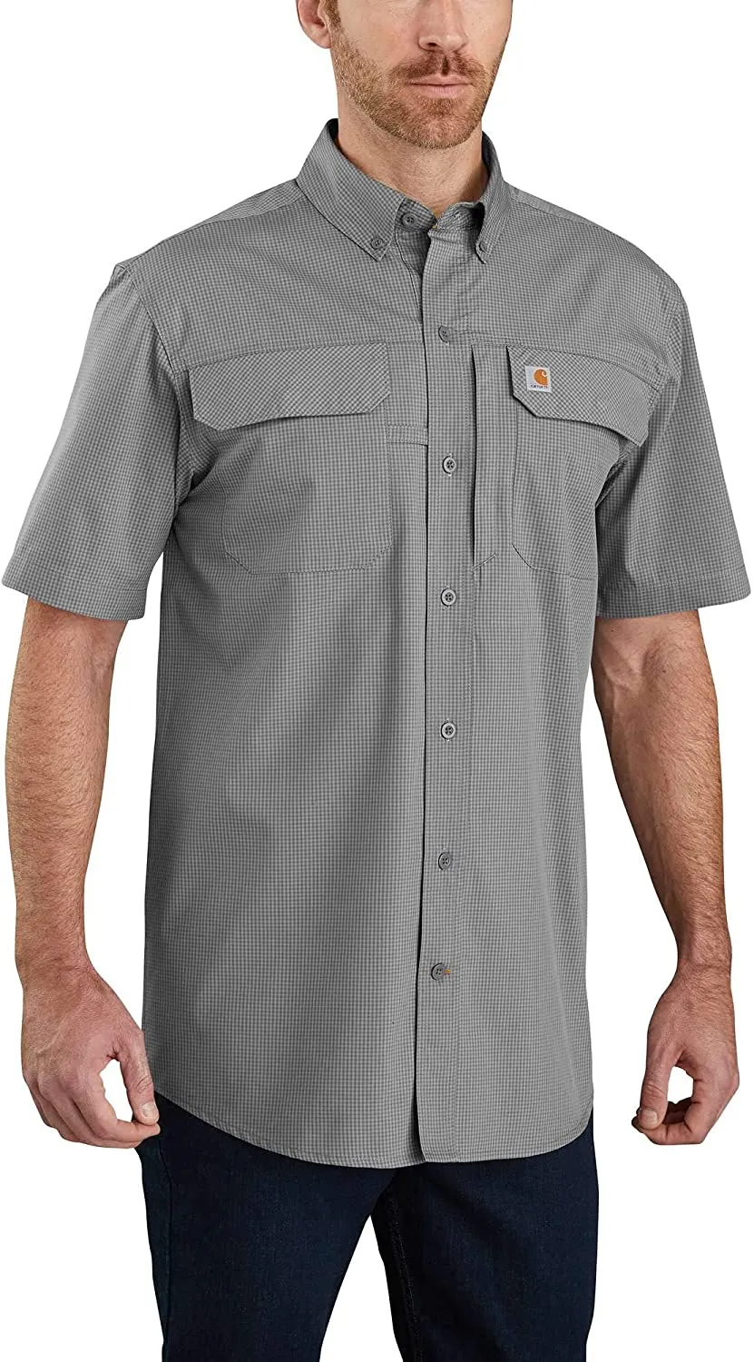 Carhartt Men's Rugged Flex Rigby Short Sleeve Work Shirt