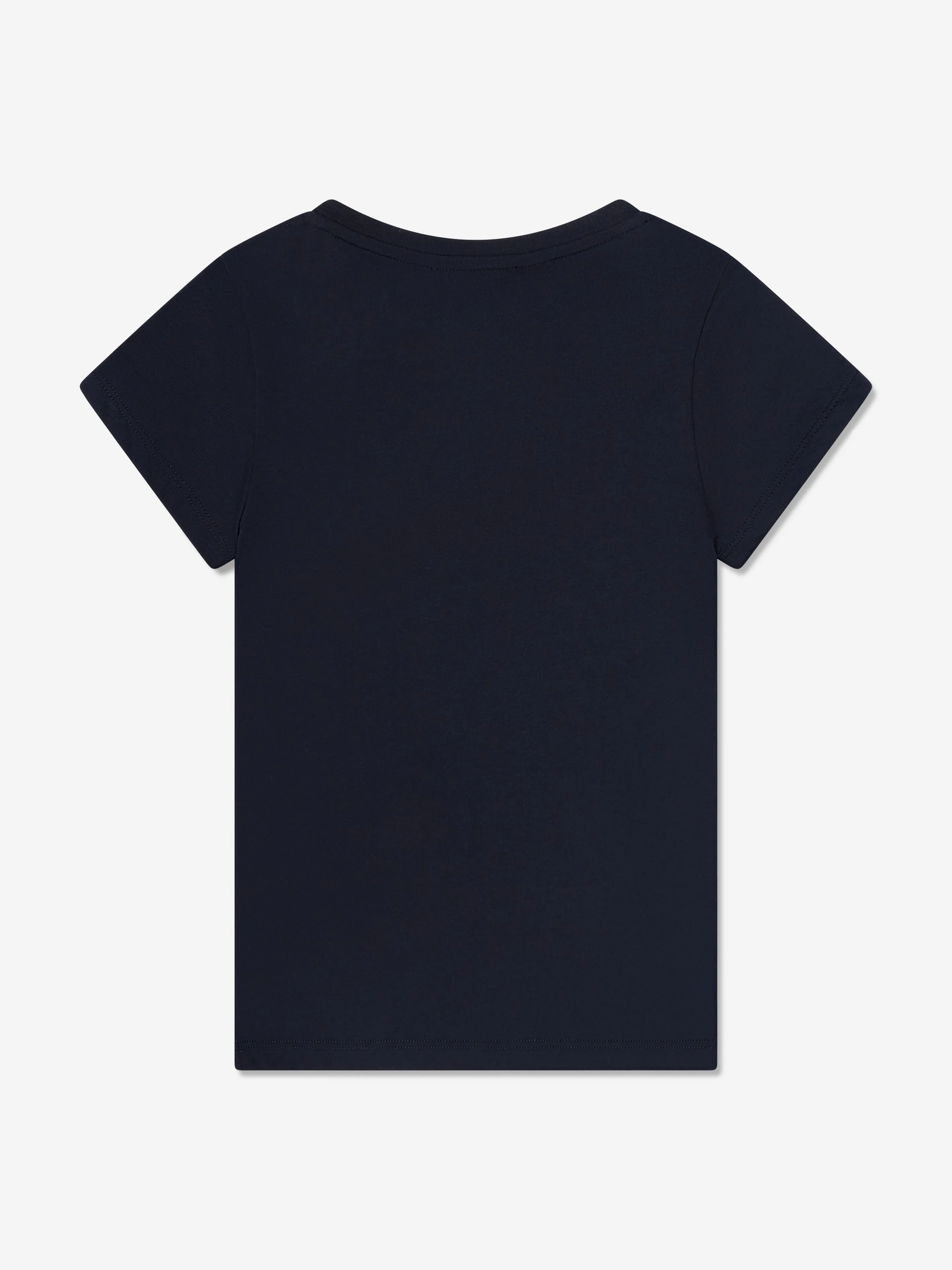 Chloé Girls Logo T-Shirt in Navy