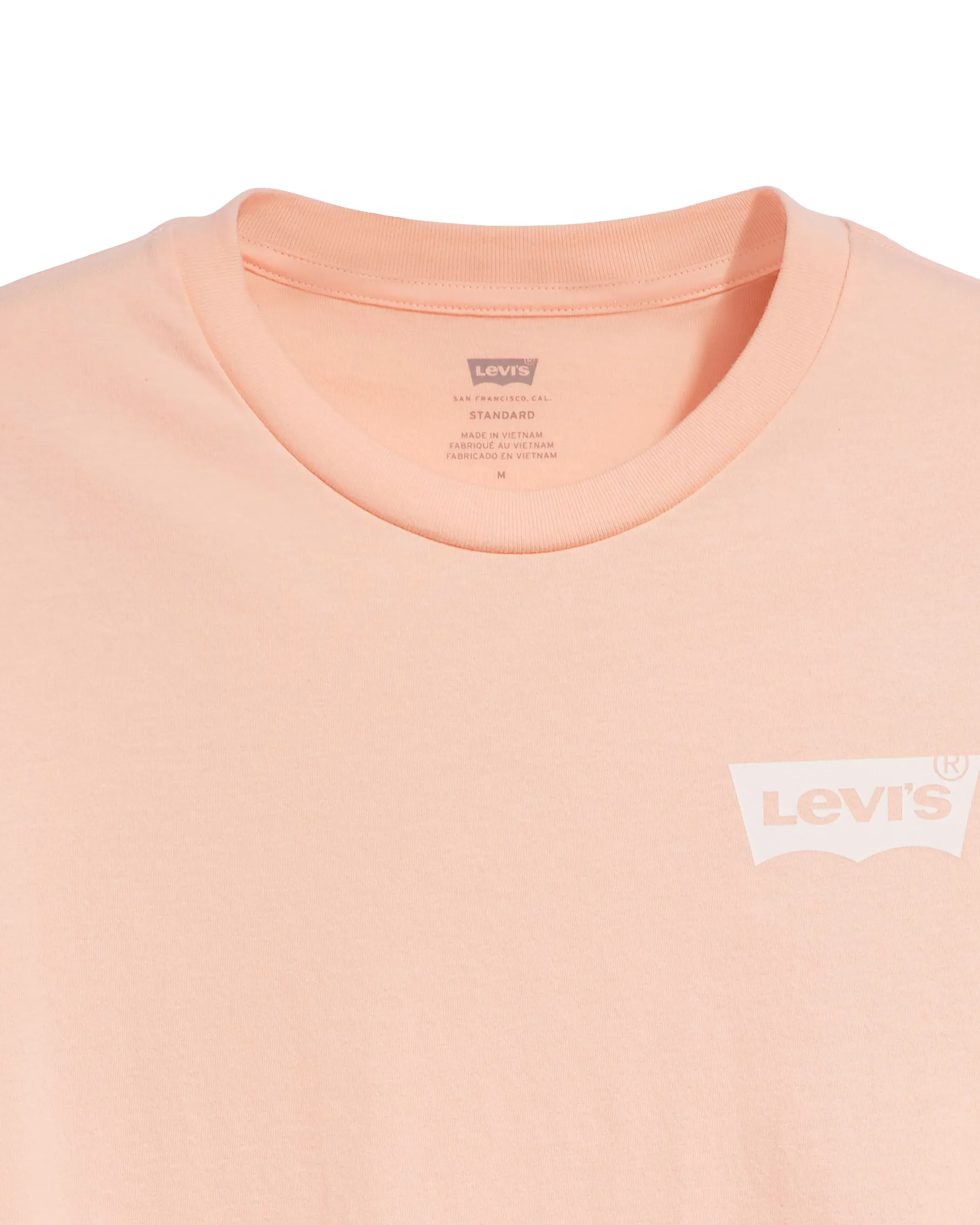 Classic Graphic T-Shirt in Pale Peach