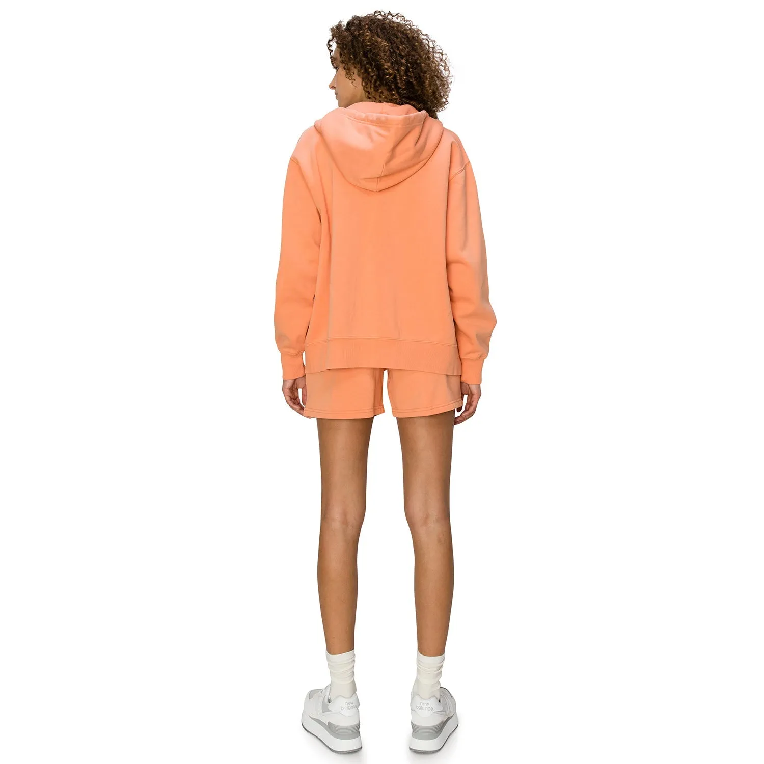 Cloud Fleece Zip Up Hoodie - Papaya