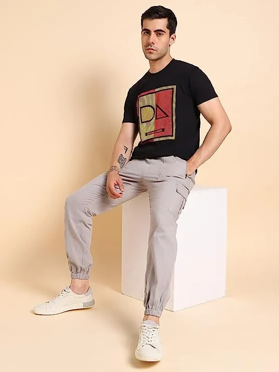 Dennis Lingo Printed Slim Fit Cotton T-shirt