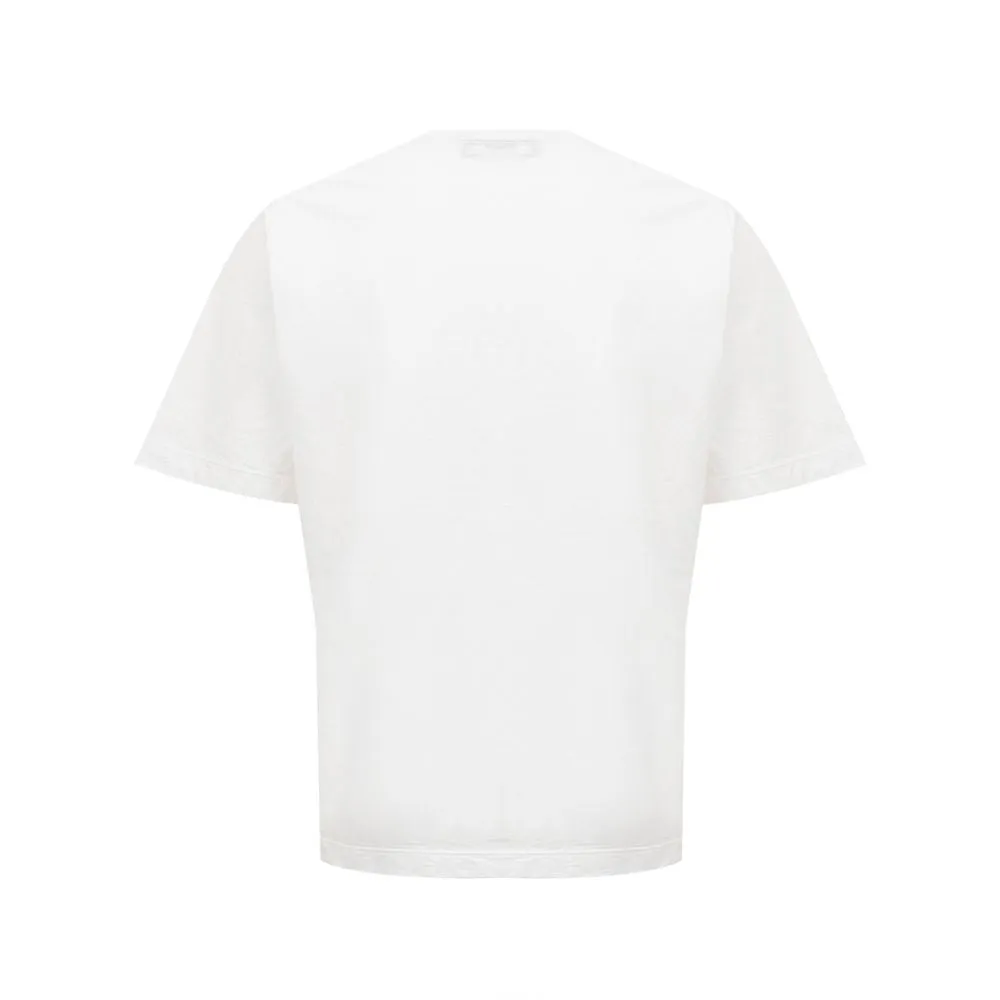 Dsquared² Elegant Cotton White Tee for Stylish Women