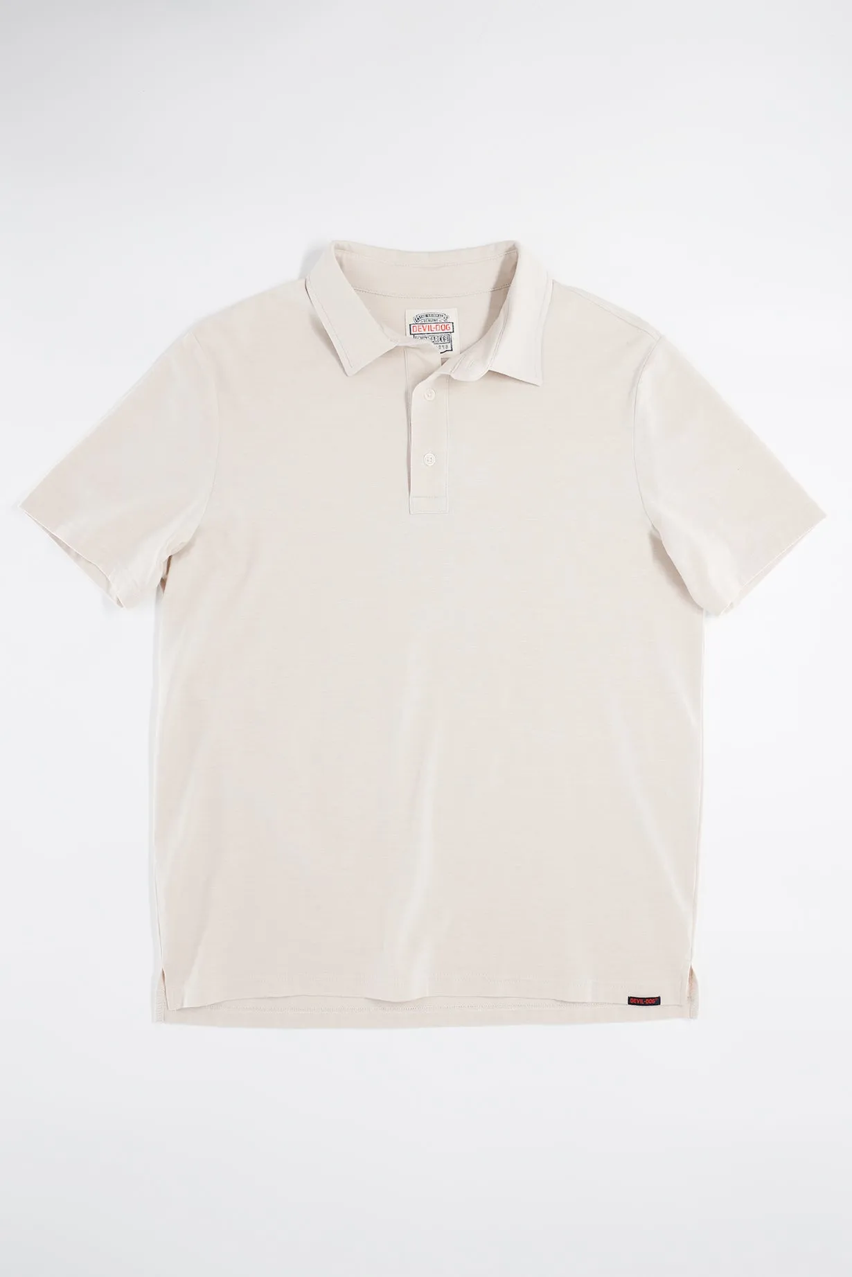 Feeder Stripe Polo - Melange Birch