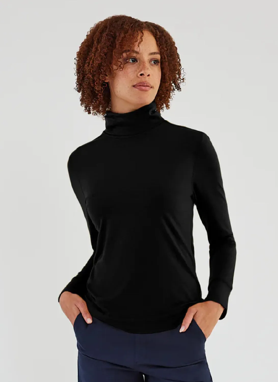 Fig Everyday Turtleneck Top