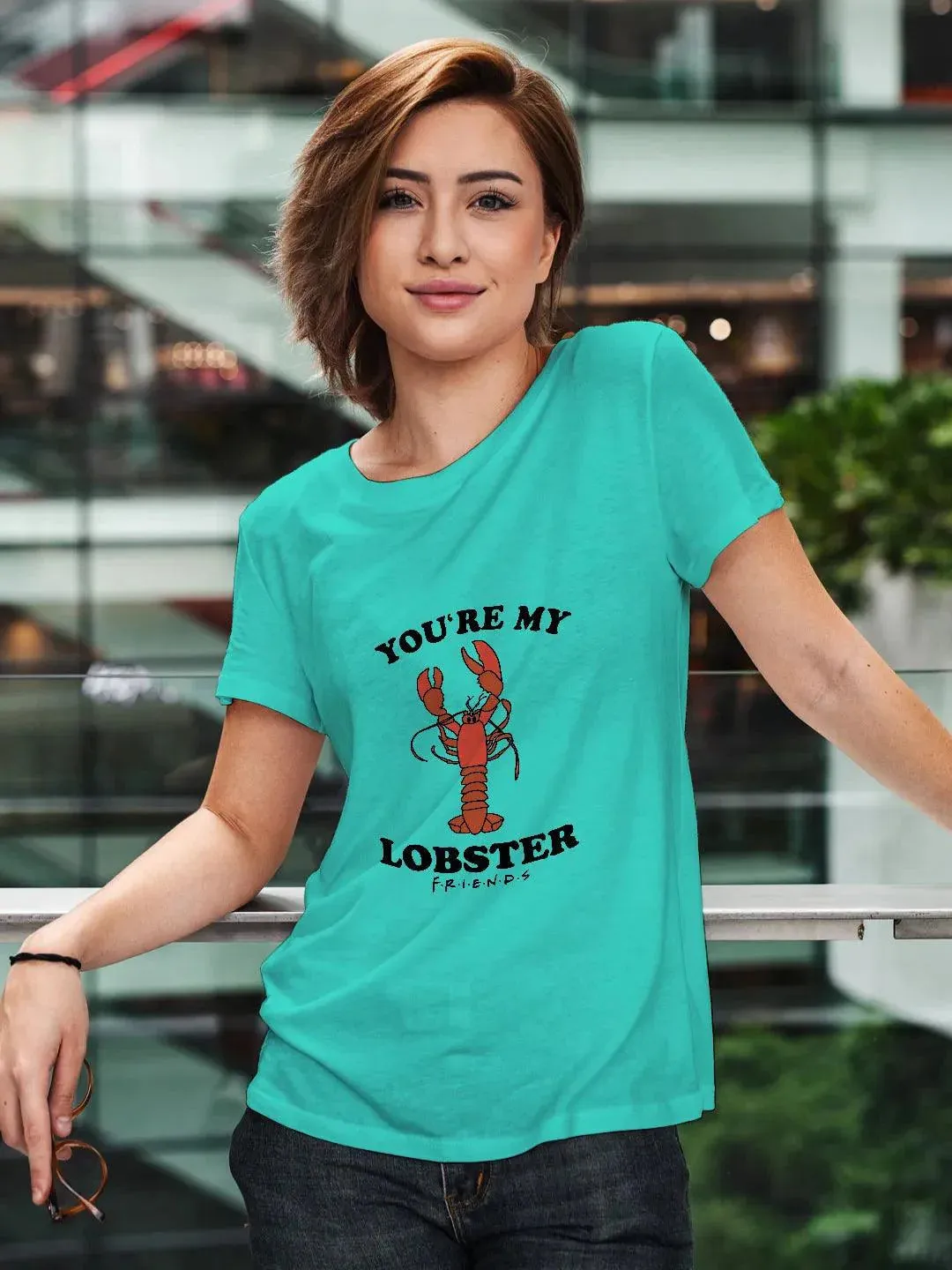 Friends Lobster Women T-shirt (Select From Drop Down Menu) (No Cod Allowed On This Product)- Prepaid Orders Only