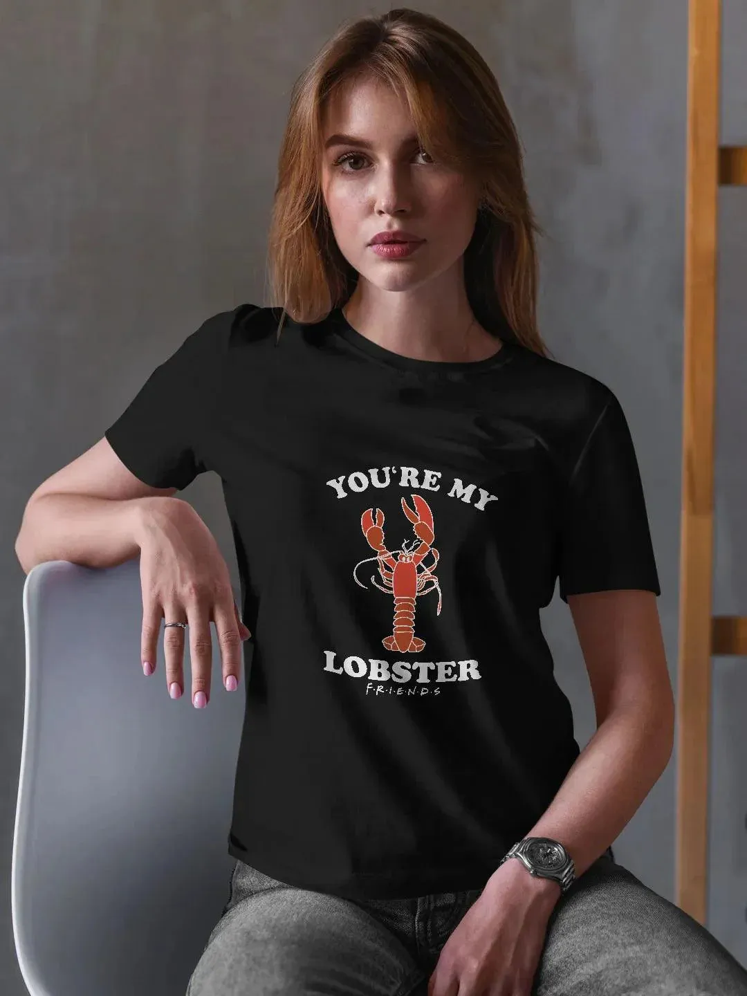 Friends Lobster Women T-shirt (Select From Drop Down Menu) (No Cod Allowed On This Product)- Prepaid Orders Only