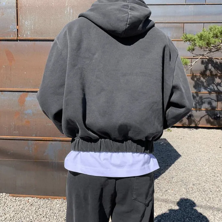 GS No. 94 Grey Zip-up Hoodie/Sweatpants