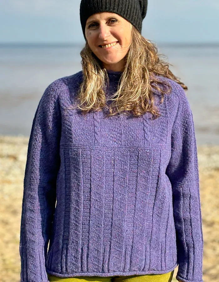 Harley Cable Manners Sweater in Vatersay