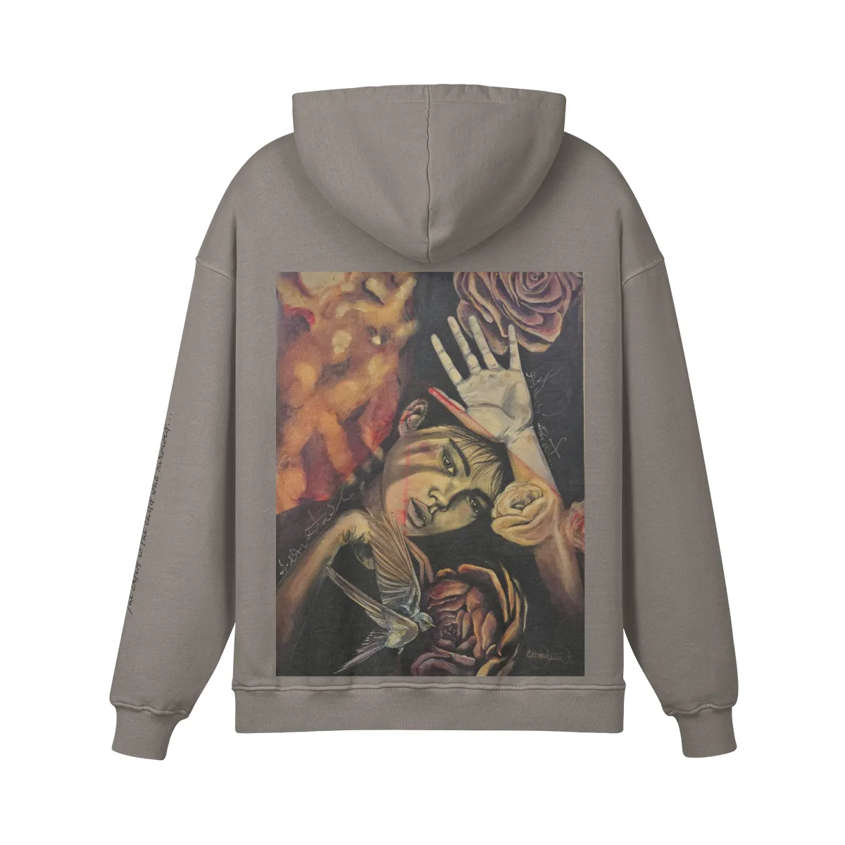 Hoodies dividido back print