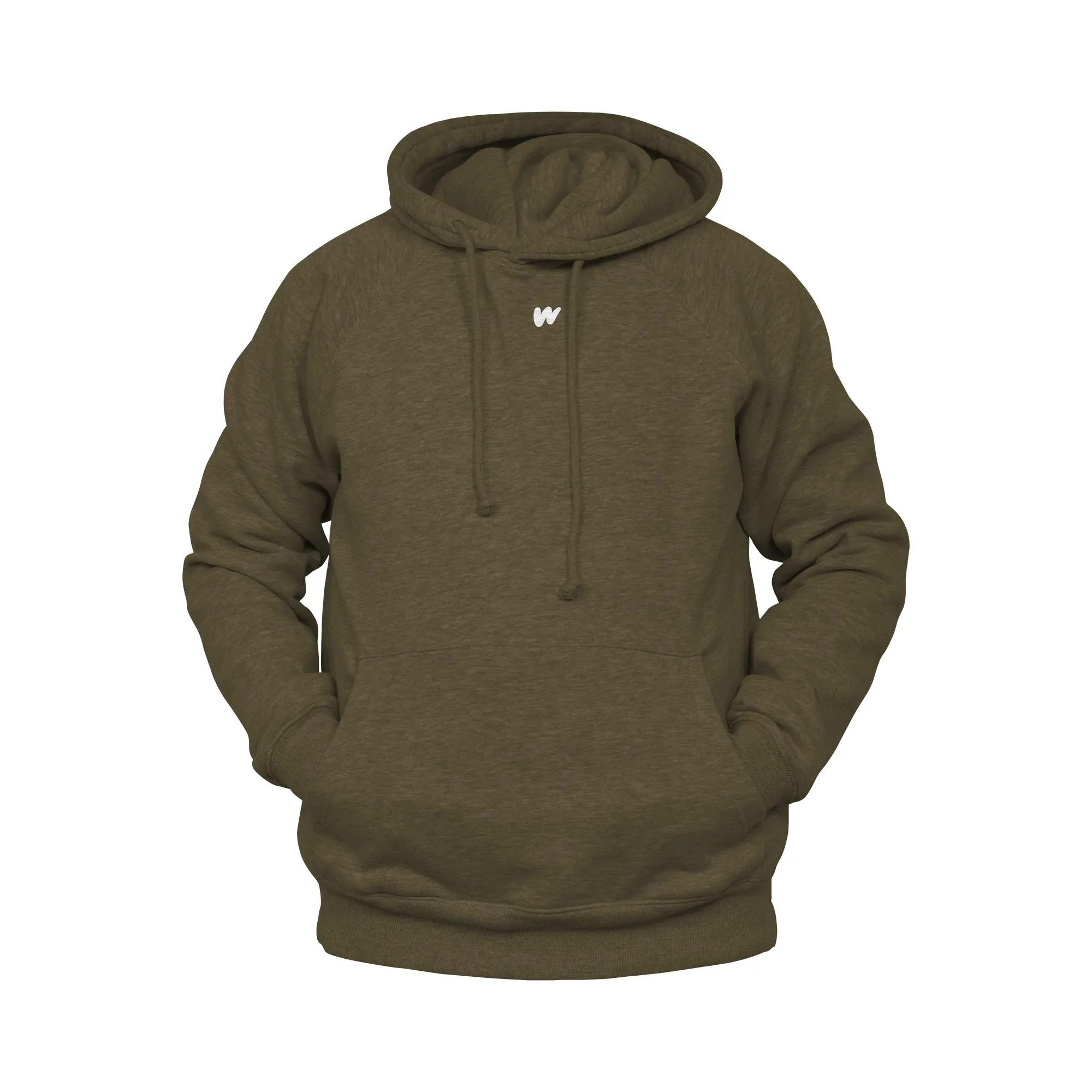 IN MY WATTPAD ERA HOODIE - ARMY GREEN