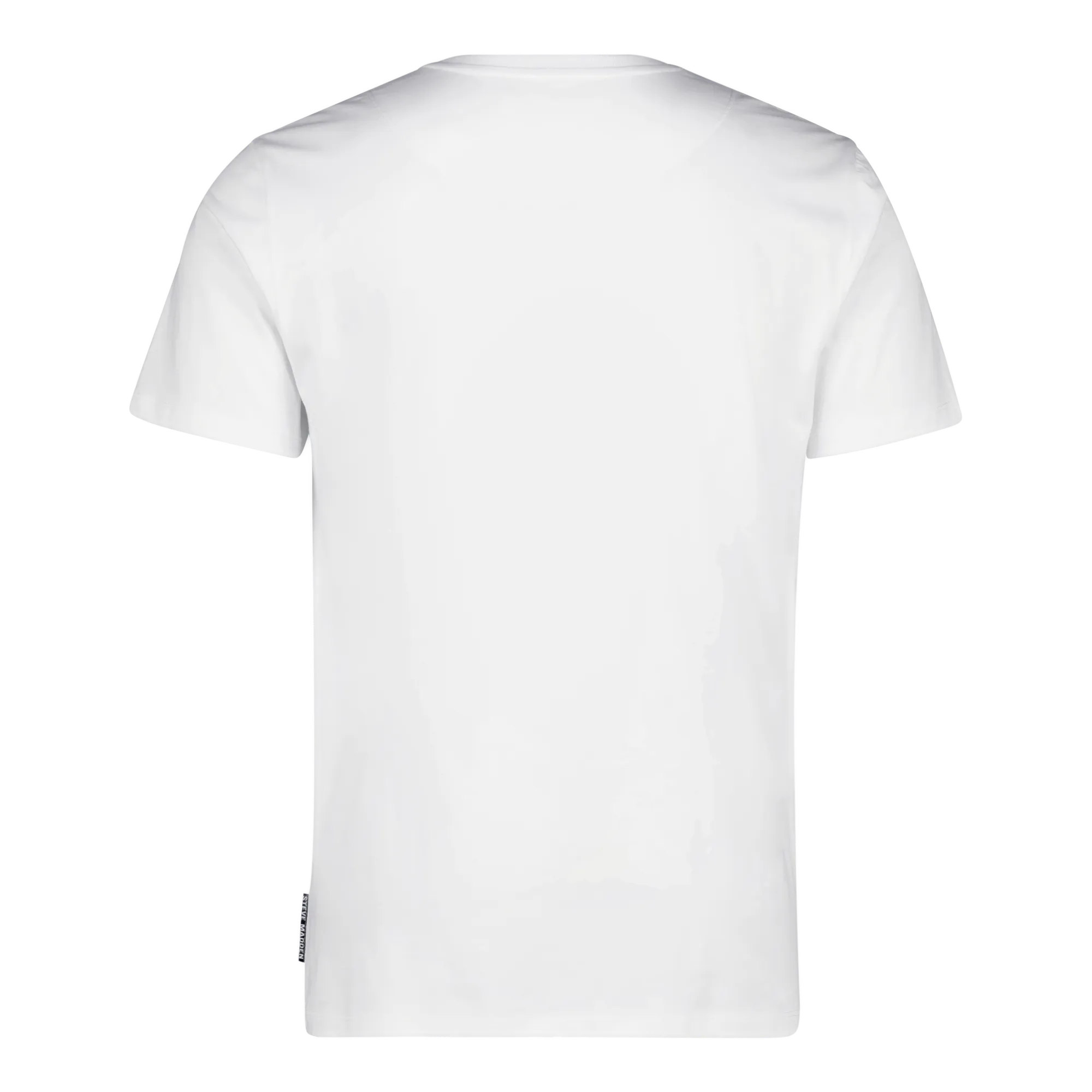 JACE CREW WHITE NECK LOGO T-SHIRT