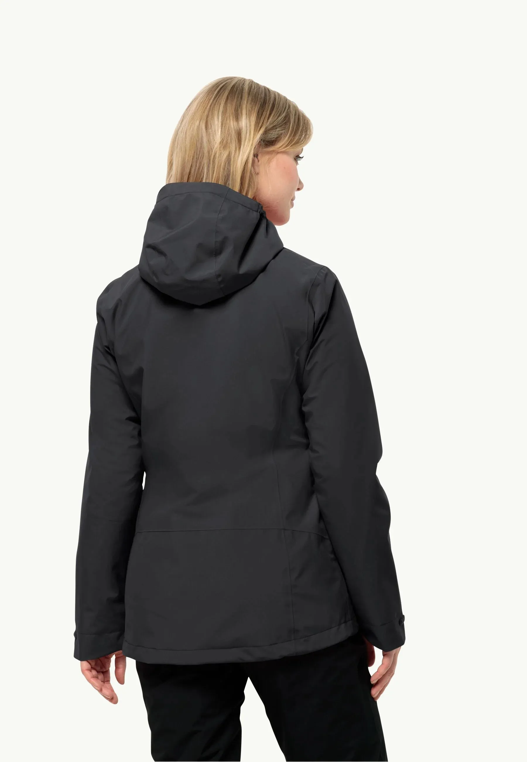 Jack Wolfskin Moonrise 3 in 1 Womens Black