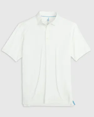 Johnnie-O Huron Heathered Polo White