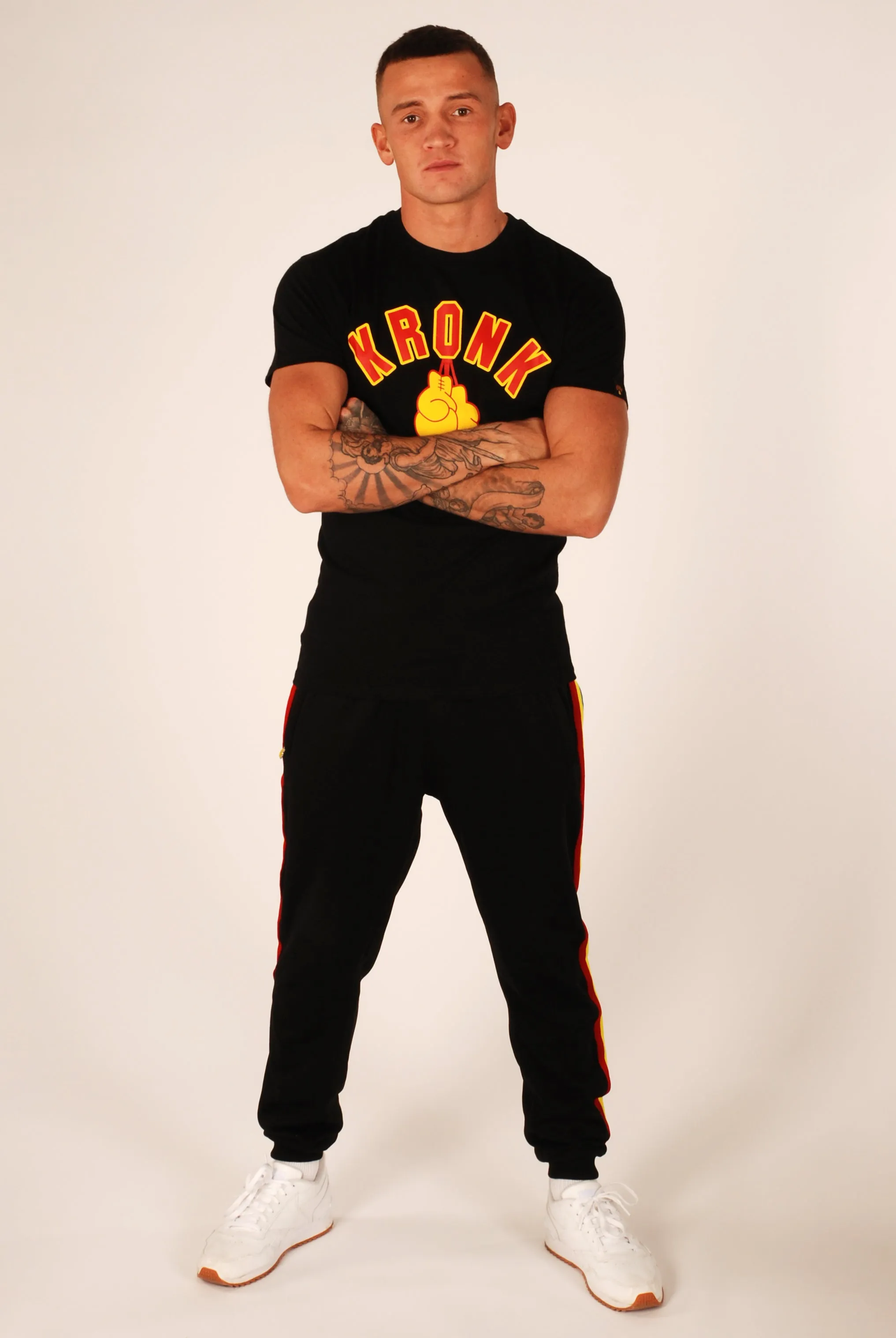 KRONK Gloves Regular Fit T Shirt Black