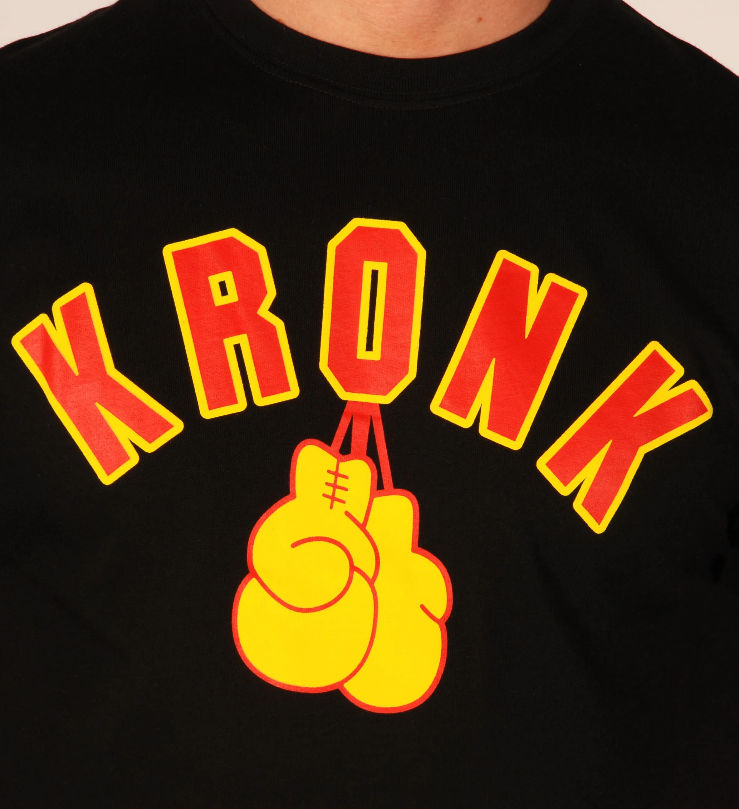 KRONK Gloves Regular Fit T Shirt Black