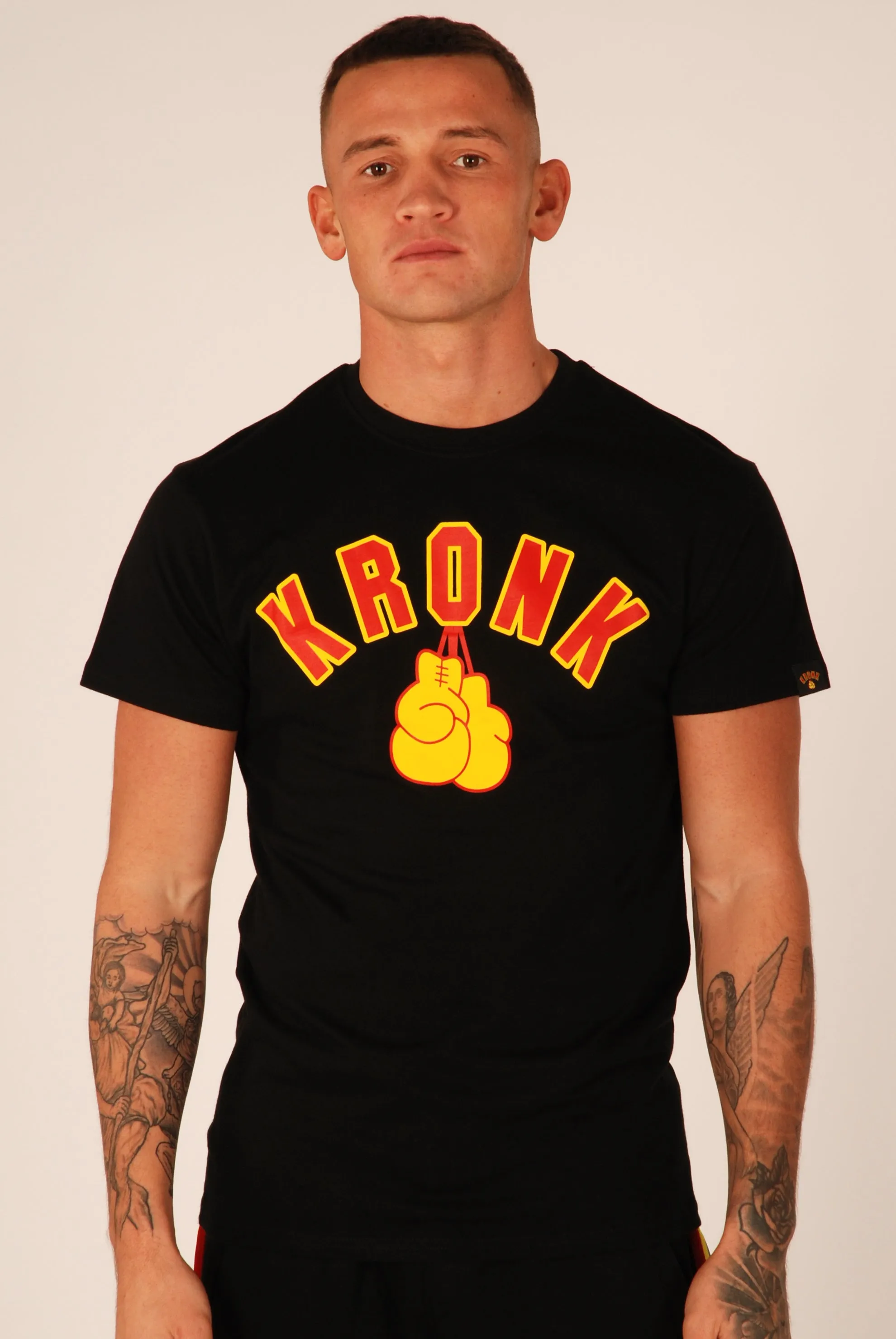 KRONK Gloves Regular Fit T Shirt Black