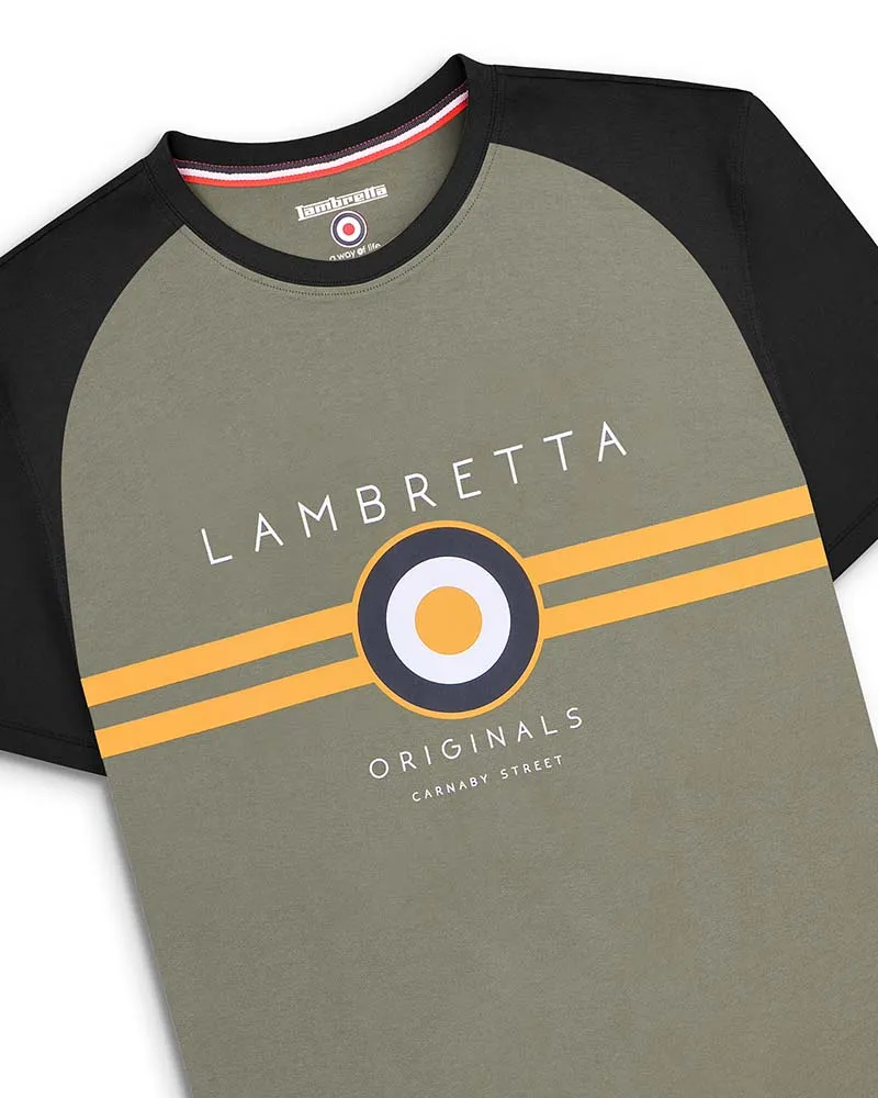 Lambretta Mens Target T-Shirt