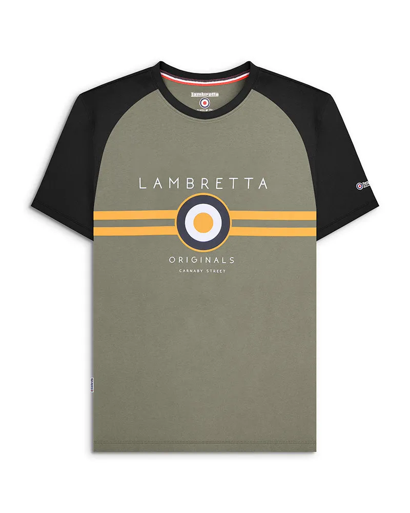 Lambretta Mens Target T-Shirt