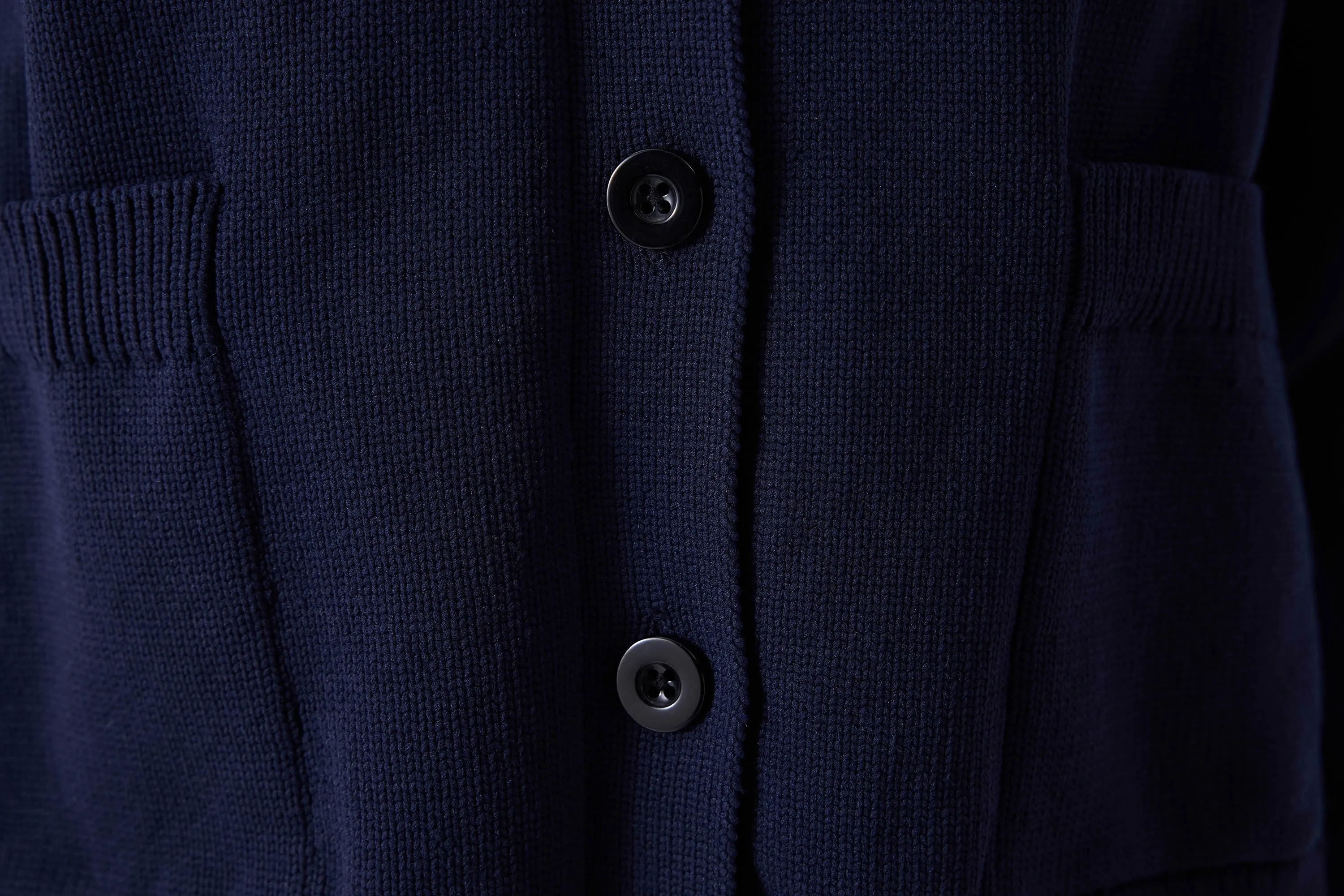 Machka Cardigan With Pocket Details Navy