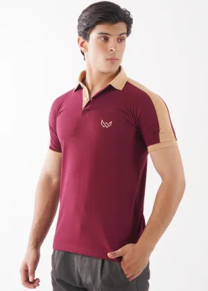 Maroon Elegance Polo