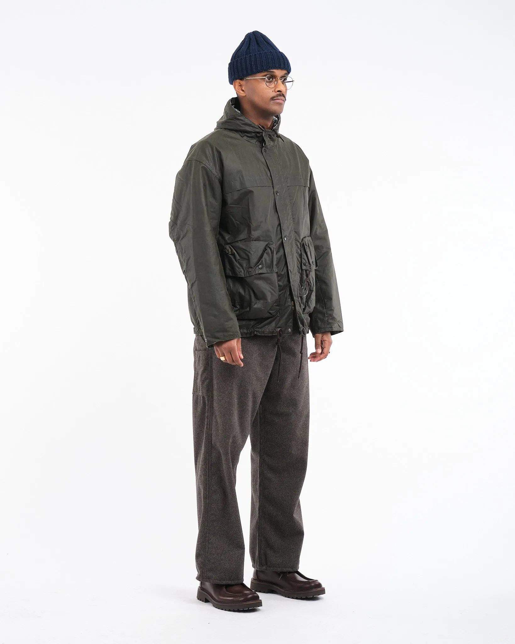 Modified Durham Wax Jacket Olive