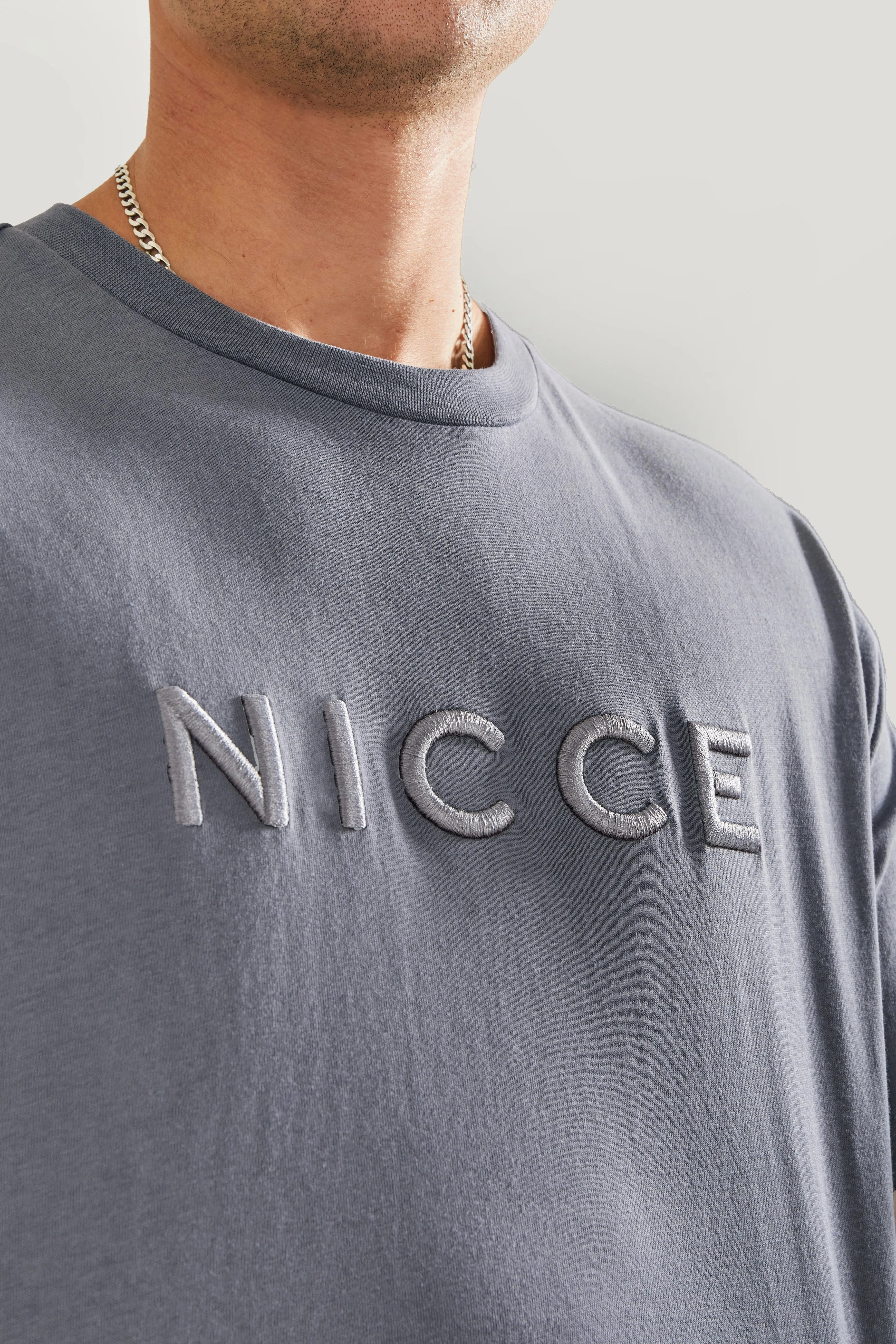 NICCE Mens Mercury Short Sleeve T-Shirt | Infinity Blue