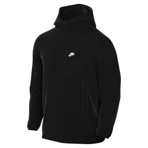 Nike Men's Black Tech Fleece Full-Zip Windrunner Hoodie