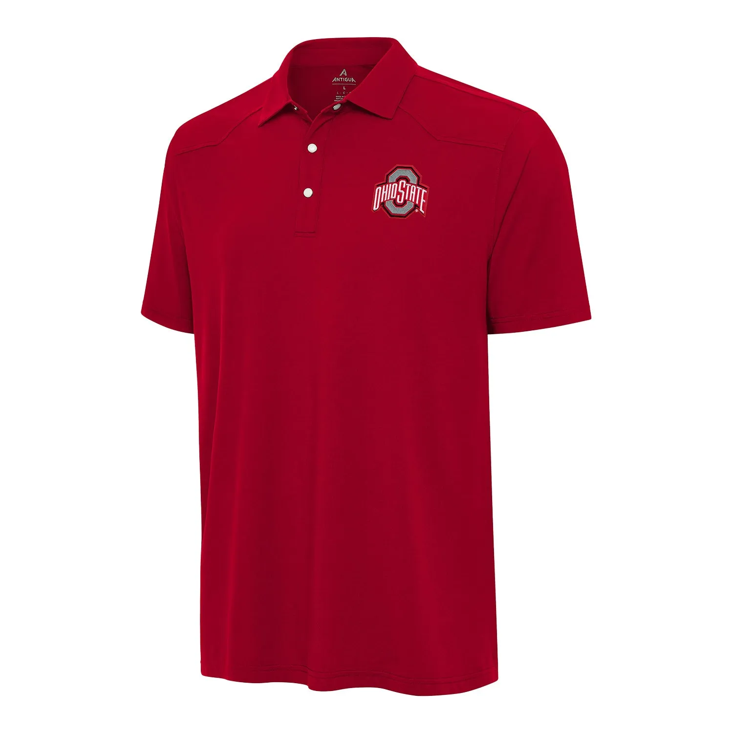 Ohio State Buckeyes Western Scarlet Polo