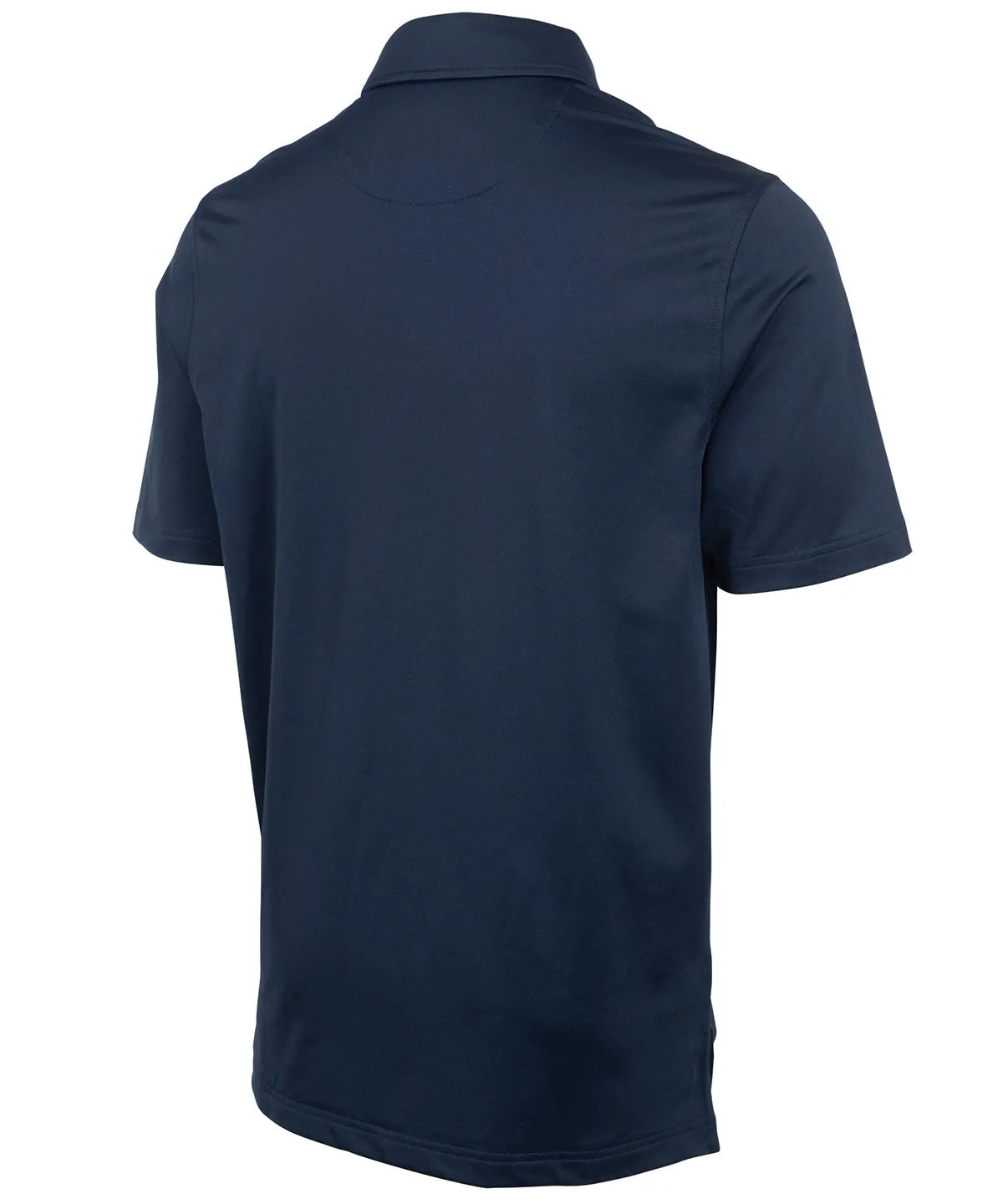 Performance Brushed-Back Stretch Jersey Short Sleeve Button-Down Polo