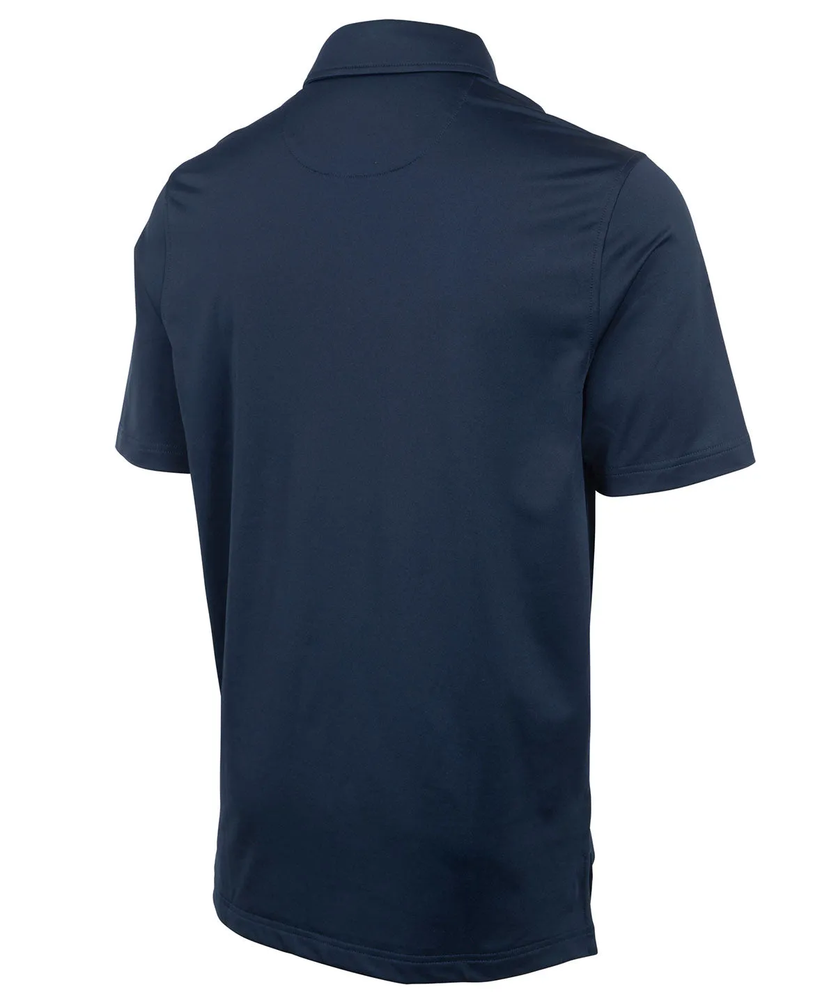 Performance Brushed-Back Stretch Jersey Short Sleeve Button-Down Polo