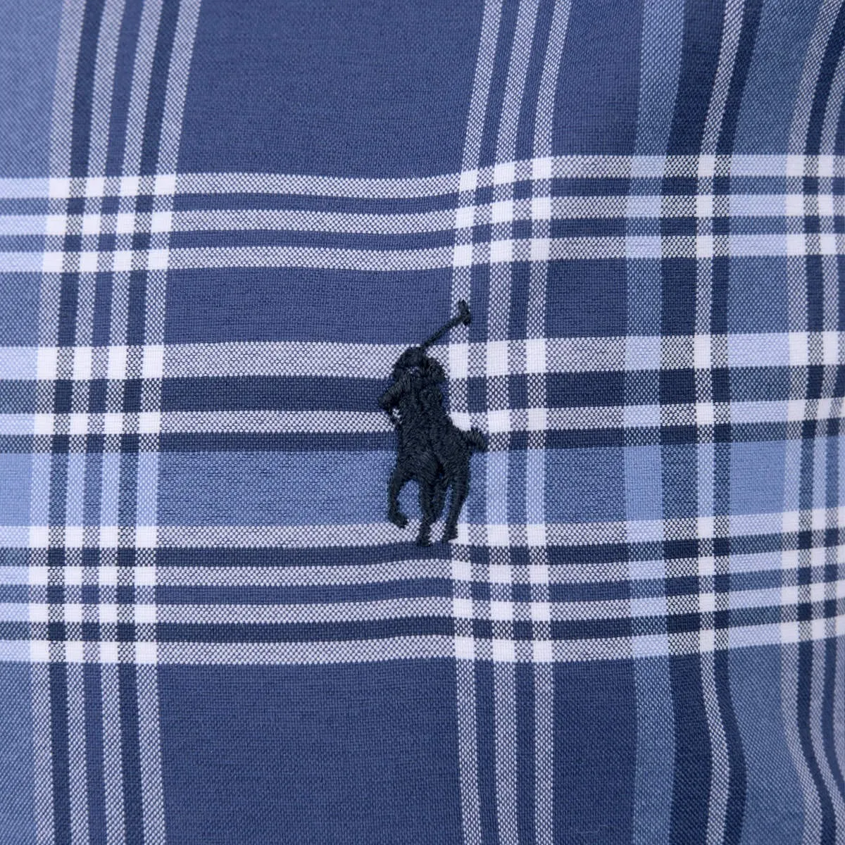 Ralph Lauren Boys Blue & White Check Shirt