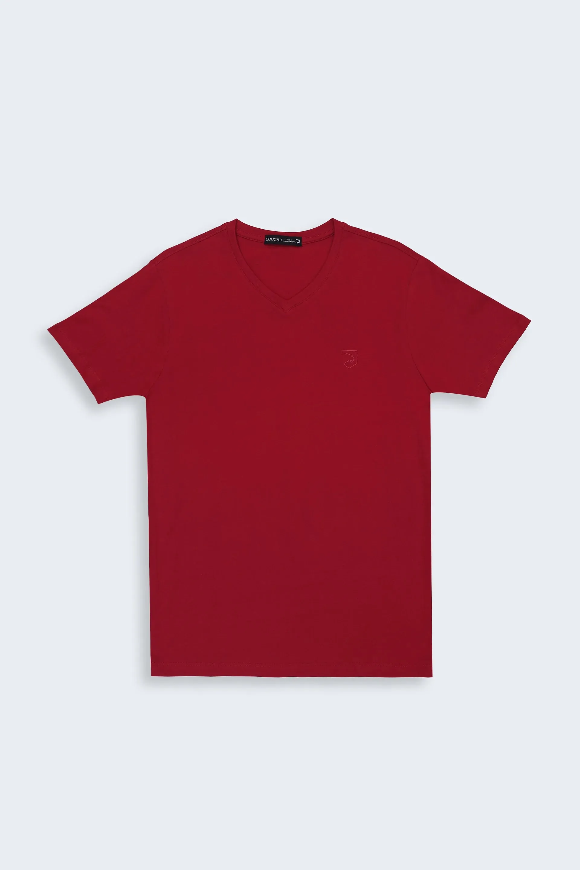 Red V-Neck T-Shirt