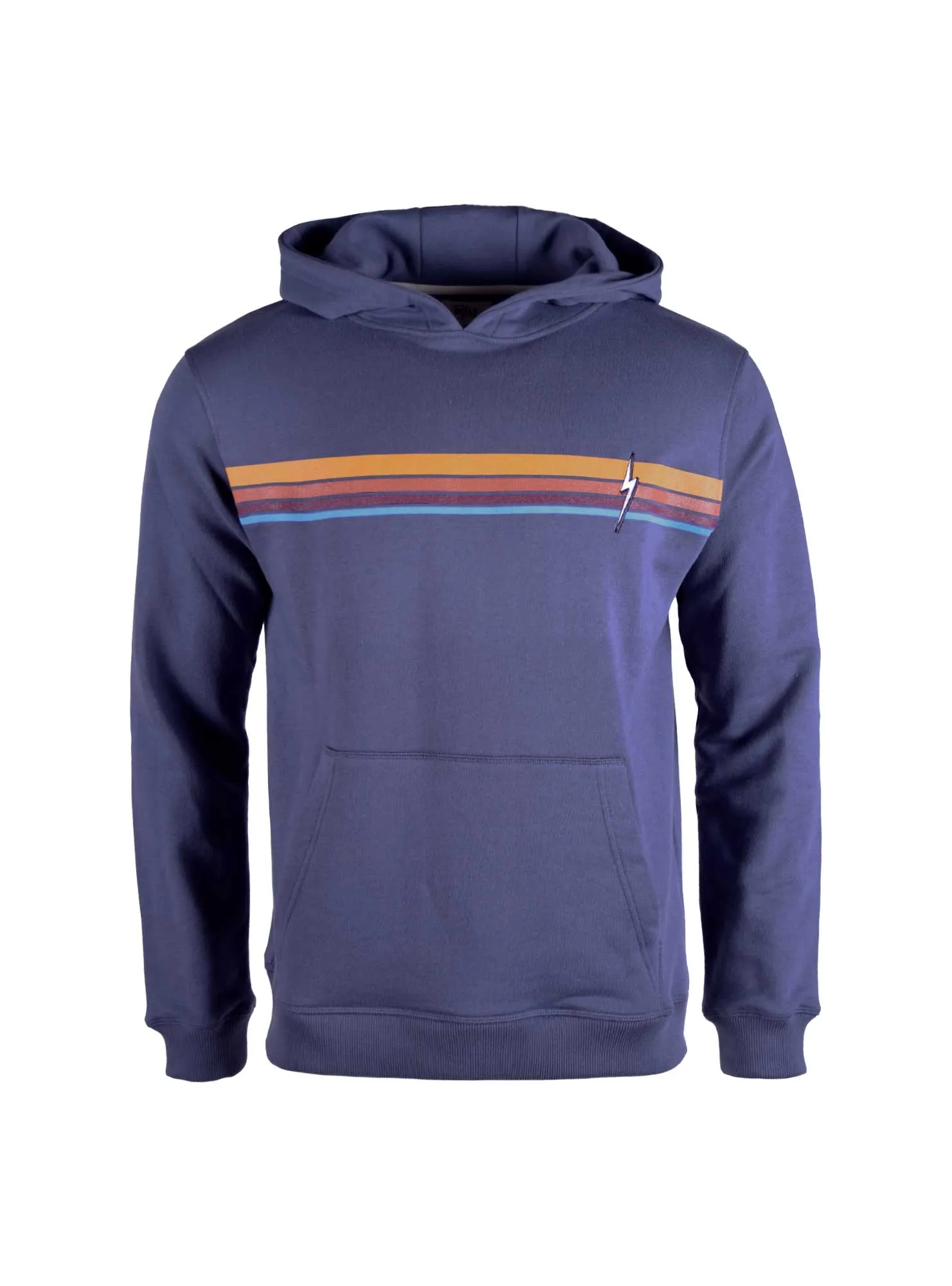 REGULAR HOODIE WITH STRIPES