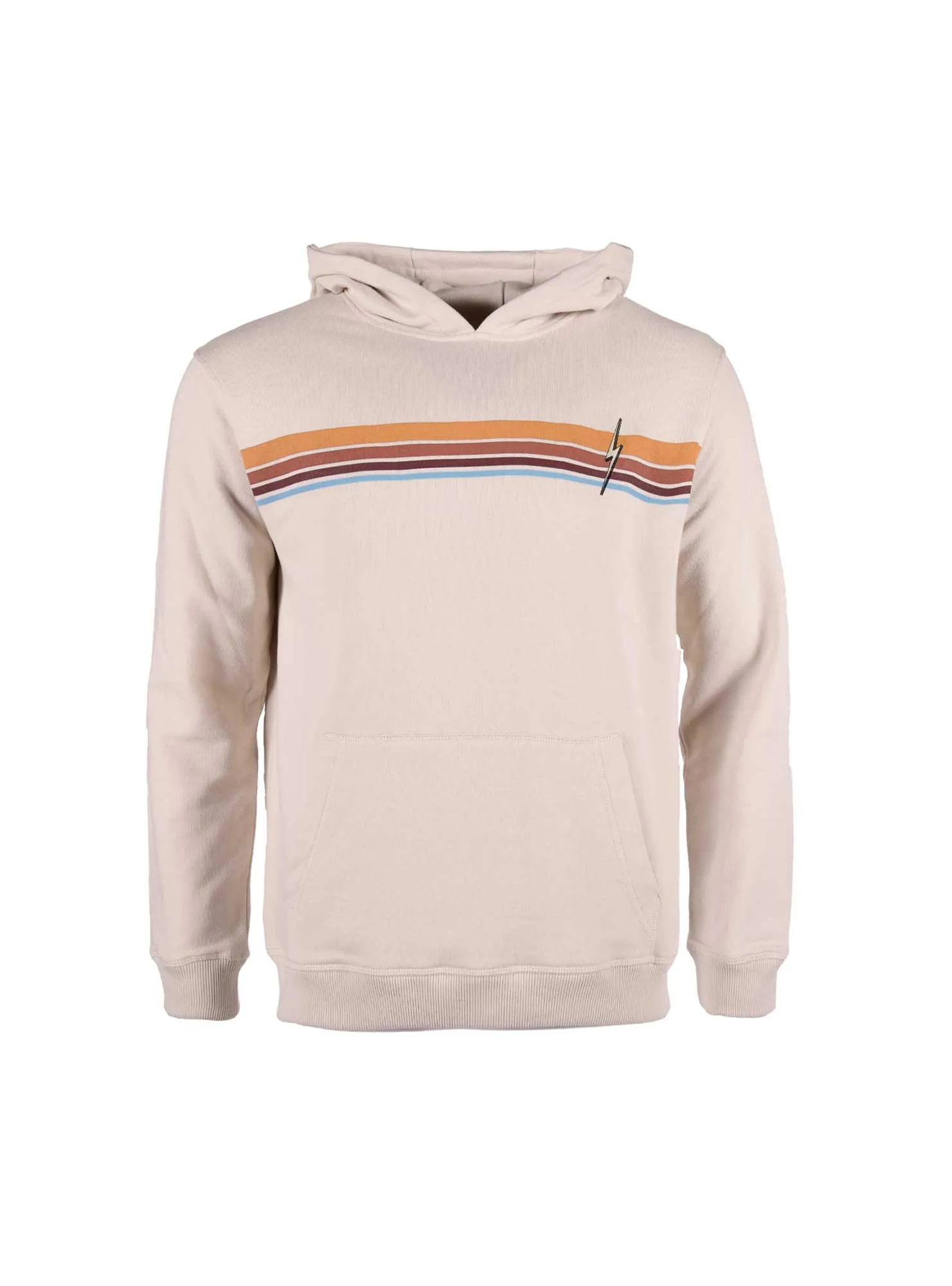 REGULAR HOODIE WITH STRIPES